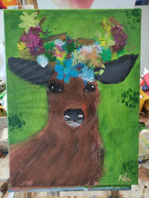 Malen mit Acrylfarben: Was Dir gefällt!